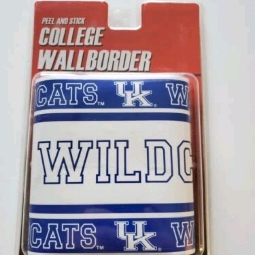 University Of Kentucky Peel & Stick Wallpaper Border. New